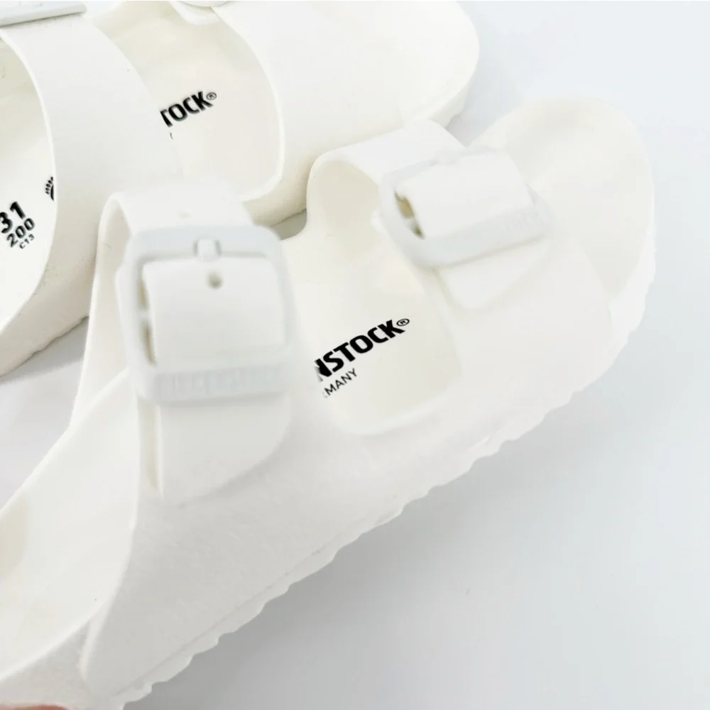 Birkenstock Arizona Kid Sandals Size 31 White